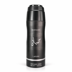 Hayaati Black Lattafa – Perfumed Spray 200 ml