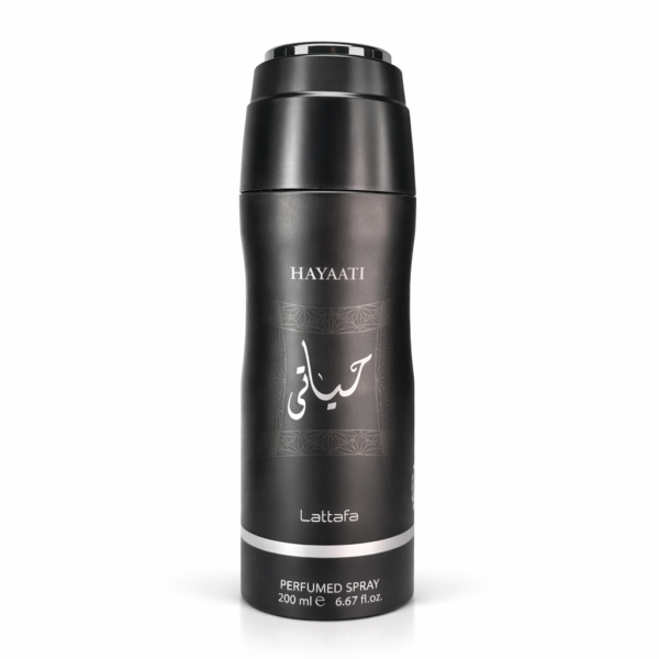 Hayaati Black Lattafa – Perfumed Spray 200 ml