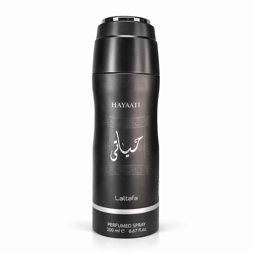 Hayaati Black Lattafa – Perfumed Spray 200 ml