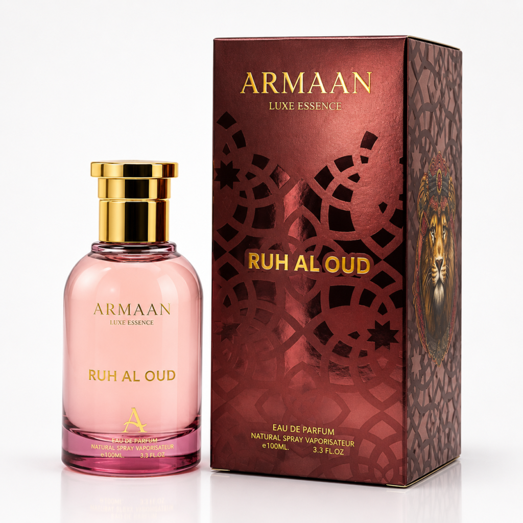 Ruh Al Oud – Armaan Luxe Essence – Eau de Parfum Árabe 100 ml